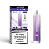 Hawcos x Lost Mary Pro Max 7000 Puff Vape