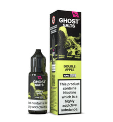 Ghost Salts Double Apple Vapes Bars E-Liquid 10ml