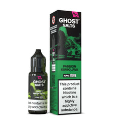 Ghost Salts Passion Kiwi Guava Vapes Bars E-Liquid 10ml