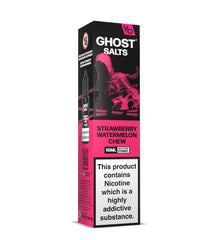 Ghost Salts Strawberry Watermelon Chew Vapes Bars E-Liquid 10ml