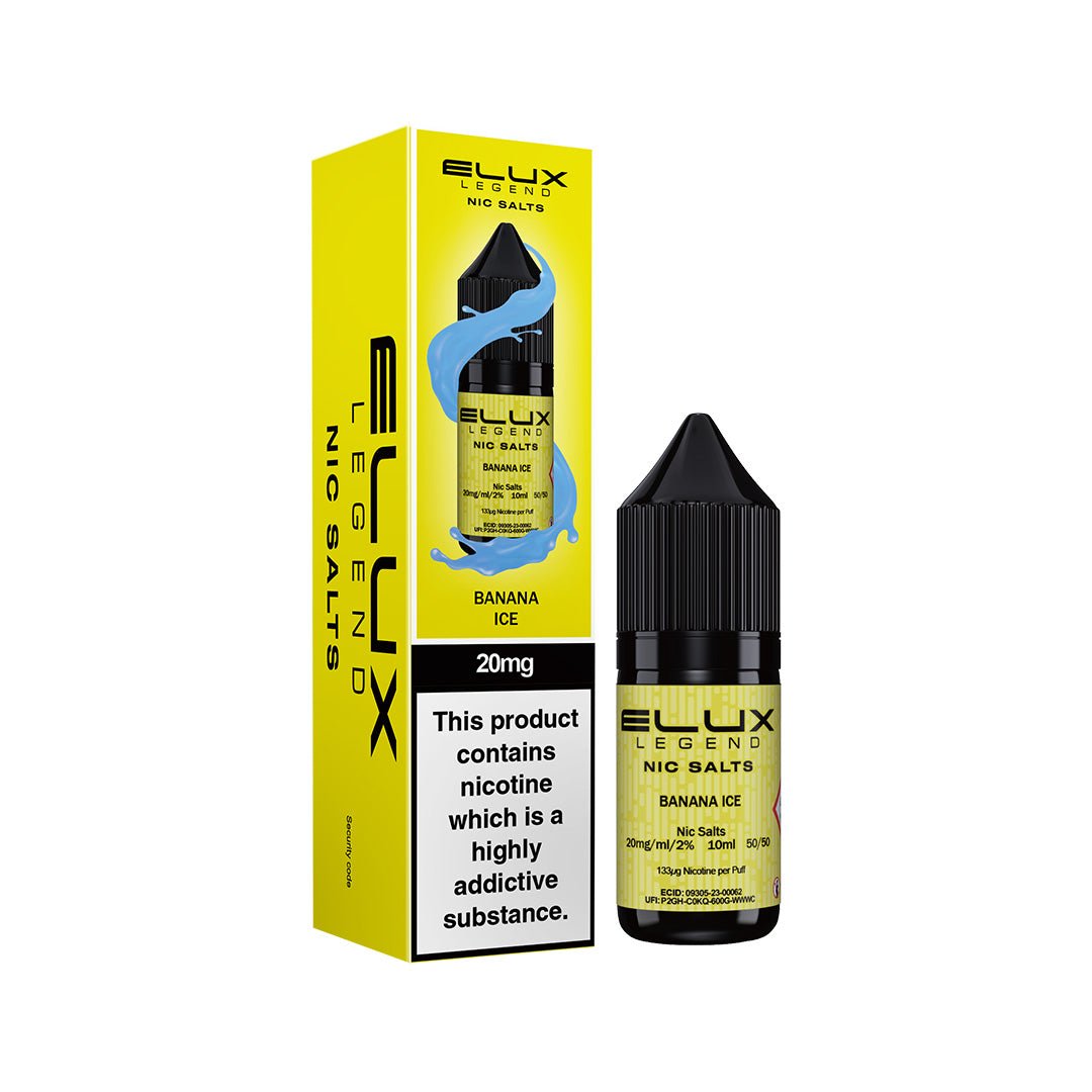 Banana Ice Nic Salt E - Liquid by Elux Legend - Power Vape Shop