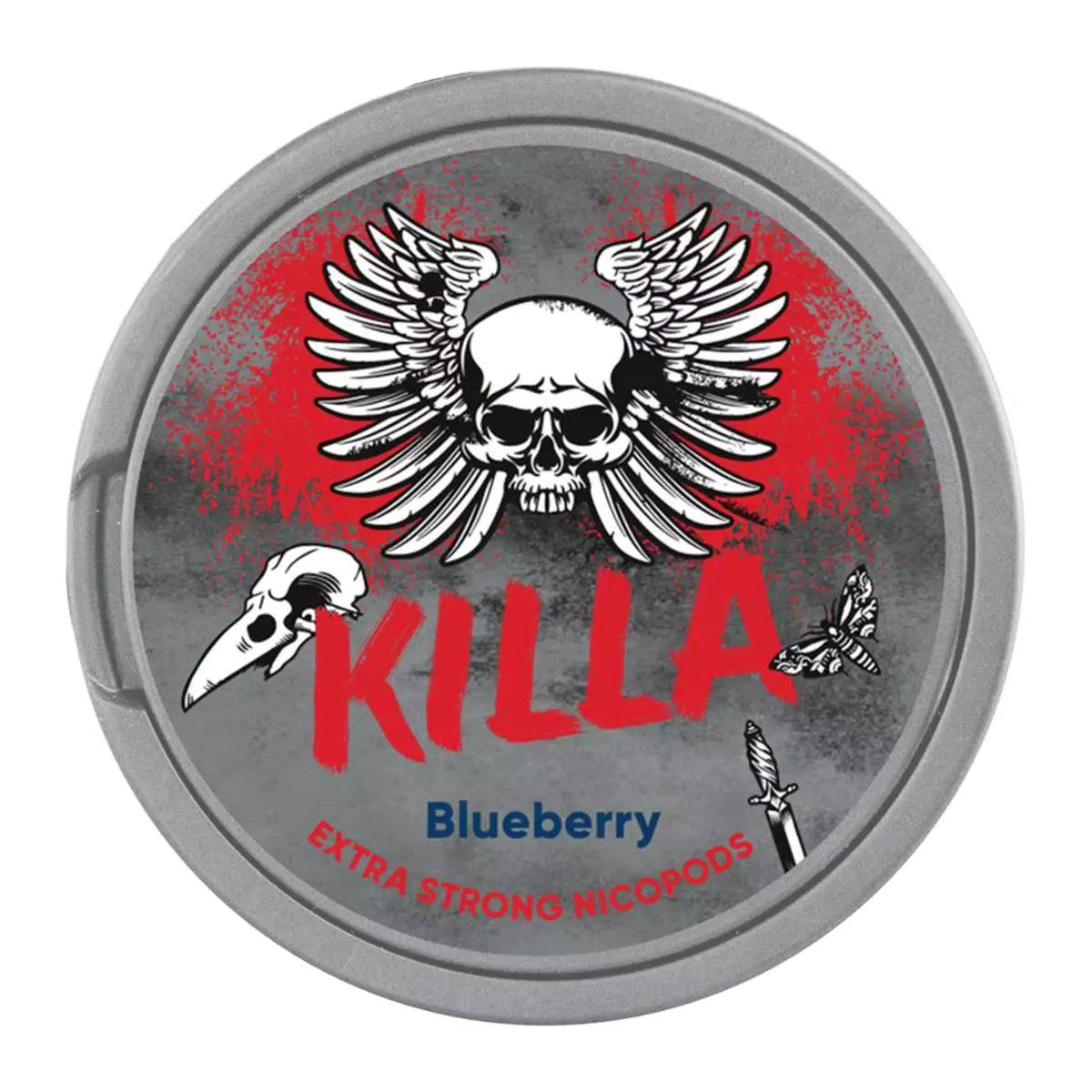 Blueberry Nicotine Pouches by Killa - Click & Vape