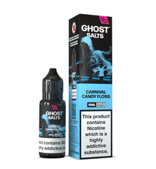 Ghost Salts Carnival Candy Floss Vapes Bars E-Liquid 10ml