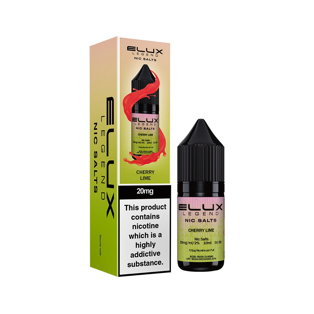 Cherry Lime Nic Salt E - Liquid by Elux Legend - Power Vape Shop
