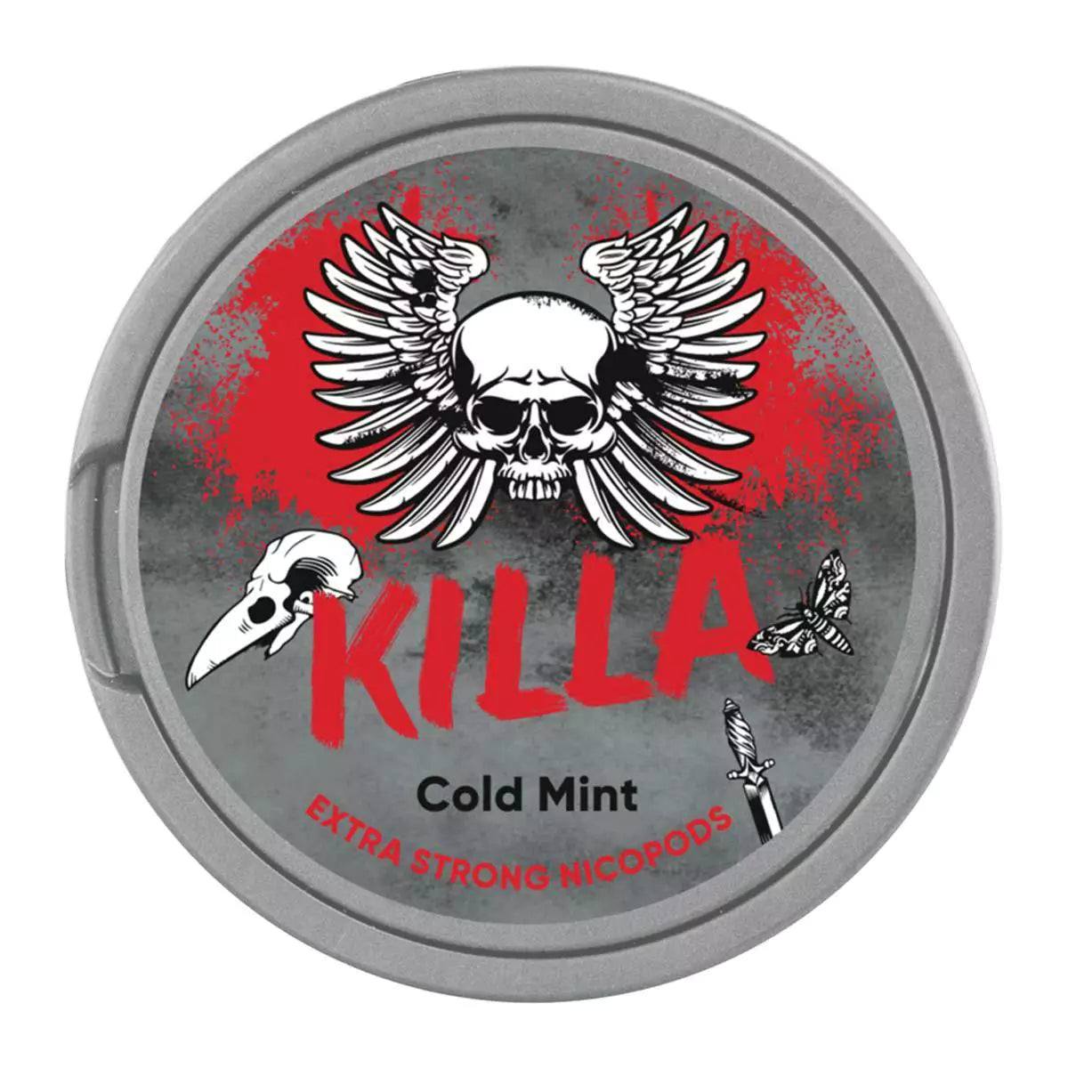 Cold Mint Nicotine Pouches by Killa - Click & Vape