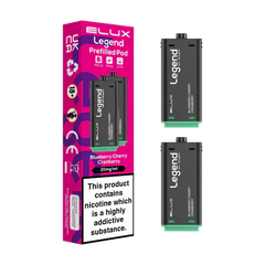 Elux Legend 1500 Prefilled Pods - Power Vape Shop