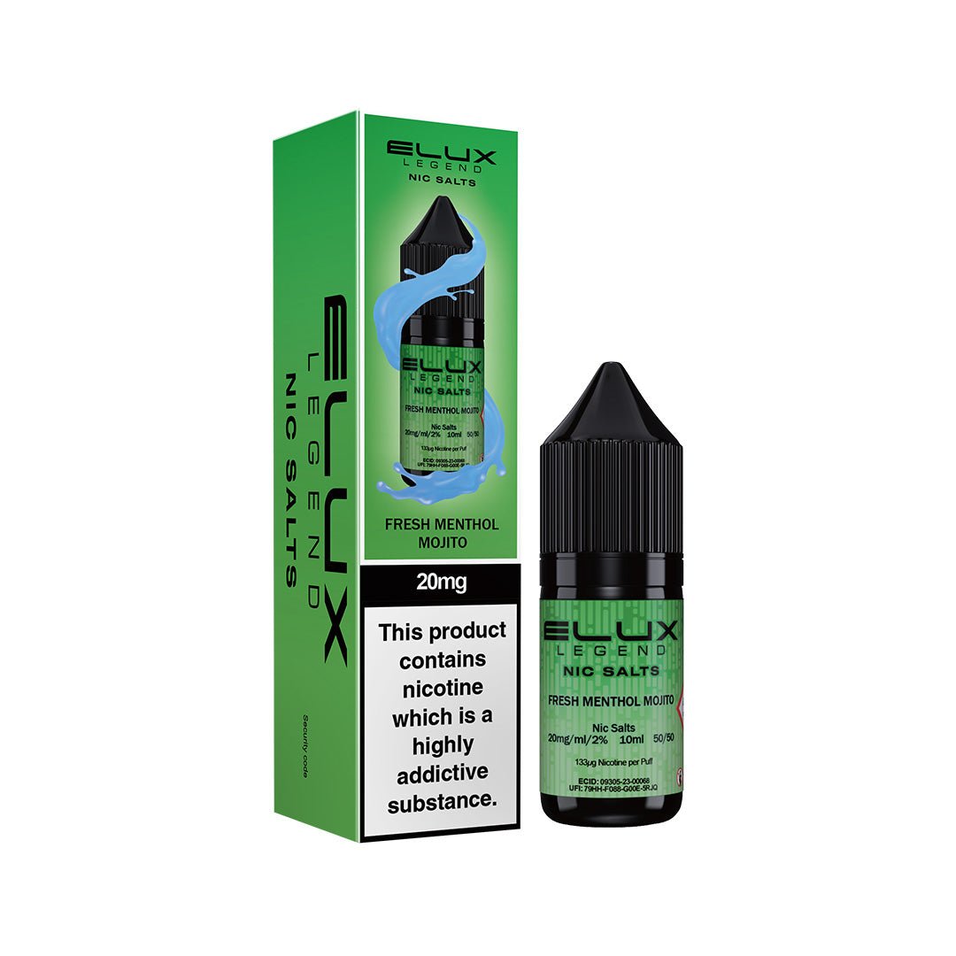Fresh Menthol Mojito Nic Salt E - Liquid by Elux Legend - Power Vape Shop