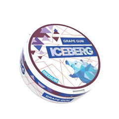 Grape Gum Nicotine Pouches Light by Ice Berg 20mg/g - Click & Vape