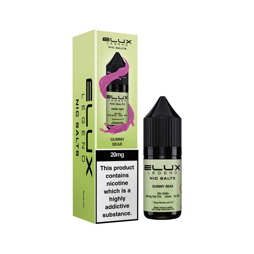 Gummy Bear Nic Salt E - Liquid by Elux Legend - Power Vape Shop