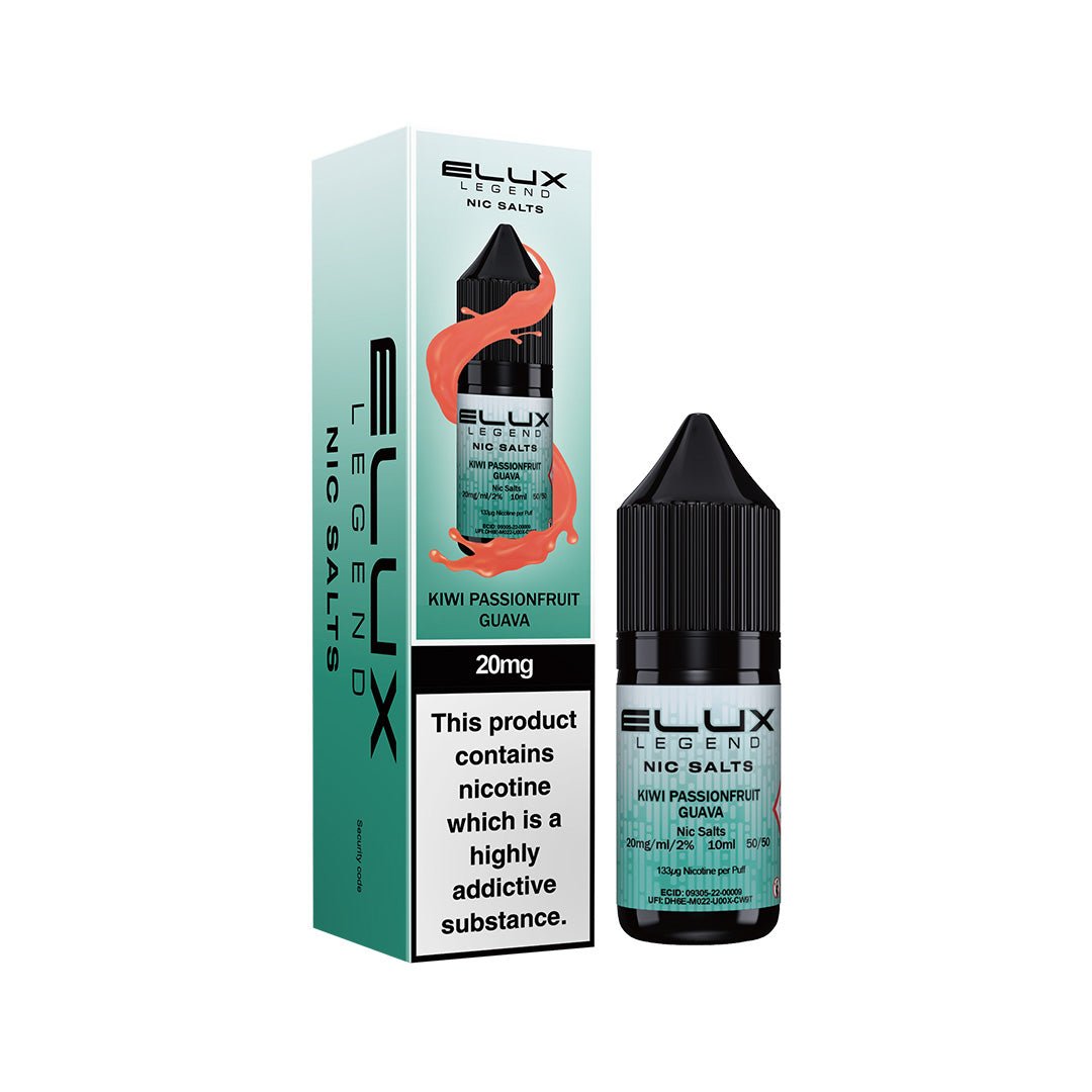 Kiwi Passionfruit Guava Nic Salt E - Liquid by Elux Legend - Power Vape Shop