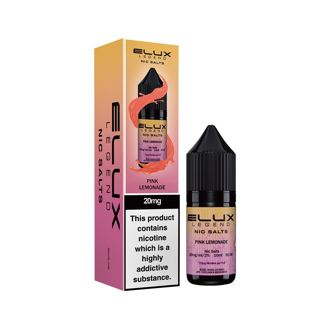 Pink Lemonade Nic Salt E - Liquid by Elux Legend - Power Vape Shop