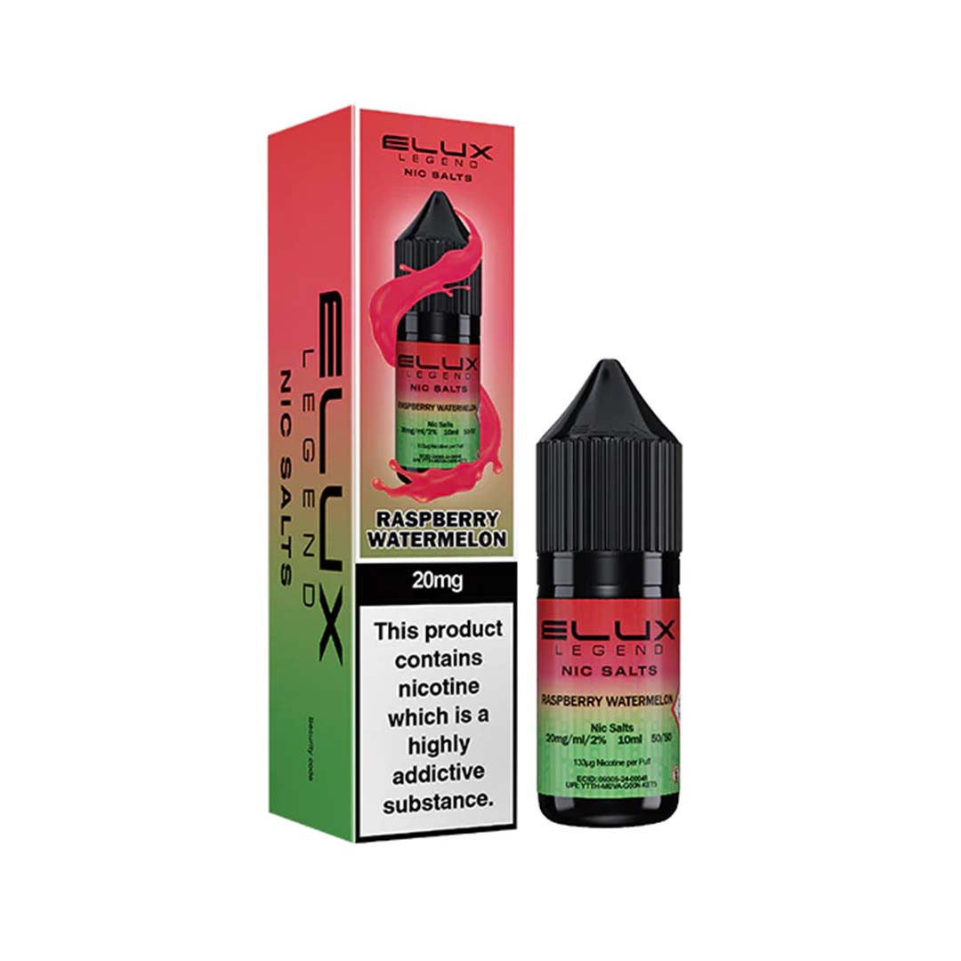 Raspberry Watermelon Nic Salt E - Liquid by Elux Legend - Power Vape Shop