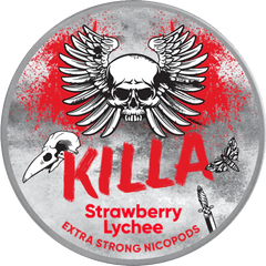Strawberry Lychee Nicotine Pouches by Killa - Click & Vape