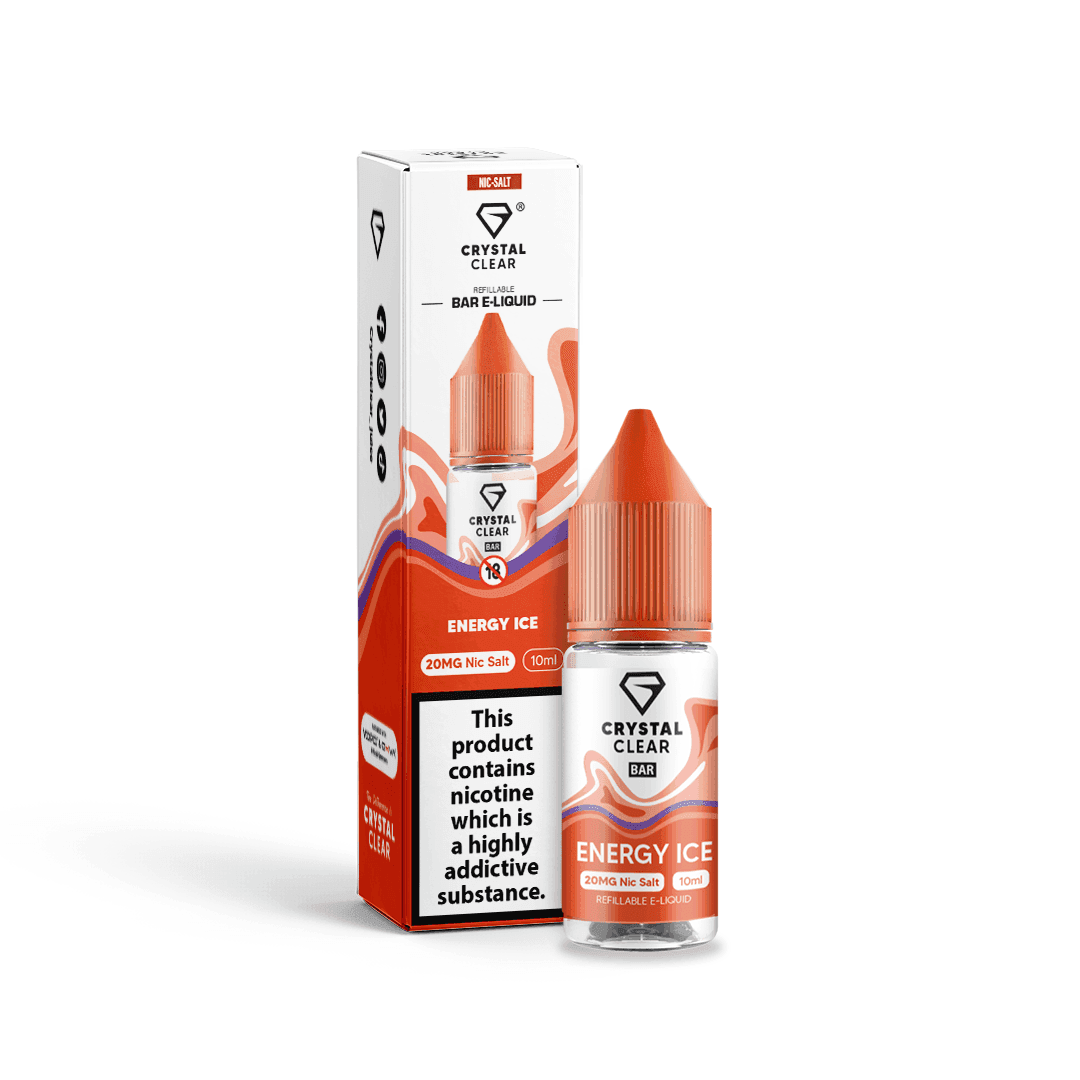 CRYSTAL CLEAR ENERGY ICE 10ML - Click & Vape