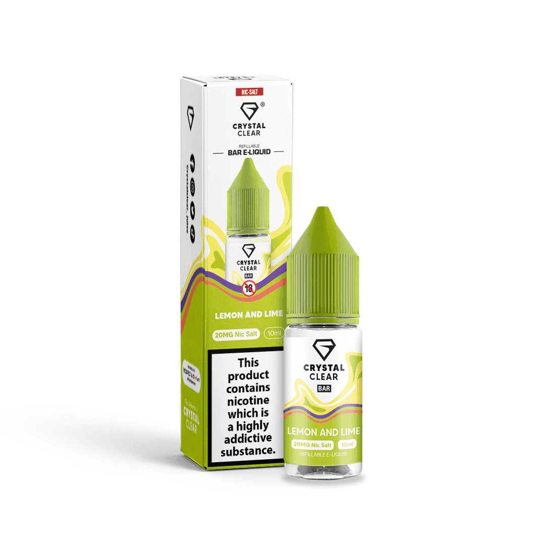 CRYSTAL CLEAR LEMON AND LIME 10ML - Click & Vape