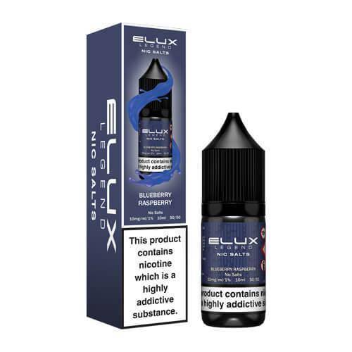 Elux Legend Nic Salt BLUEBERRY RASPBERRY NIC SALT 10ML - Click & Vape