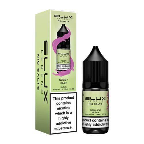Elux Legend Nic Salt GUMMY BEAR 10ML - Click & Vape