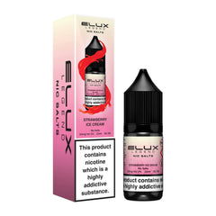 Elux Legend Nic Salt STRAWBERRY ICE CREAM 10ML - Click & Vape