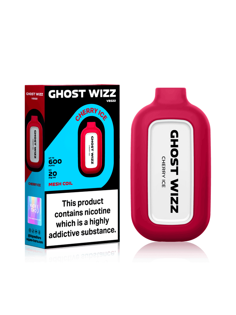  GHOST WIZZ CHERRY ICE Disposable Vape