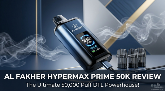 Al Fakher Hypermax Prime 50K Review: The Ultimate High-Capacity Pod Setup