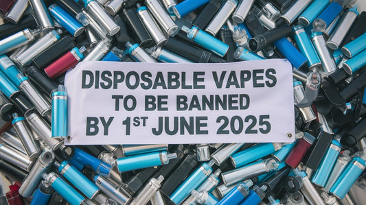 Disposable Vapes to Be Banned by 1st June 2025