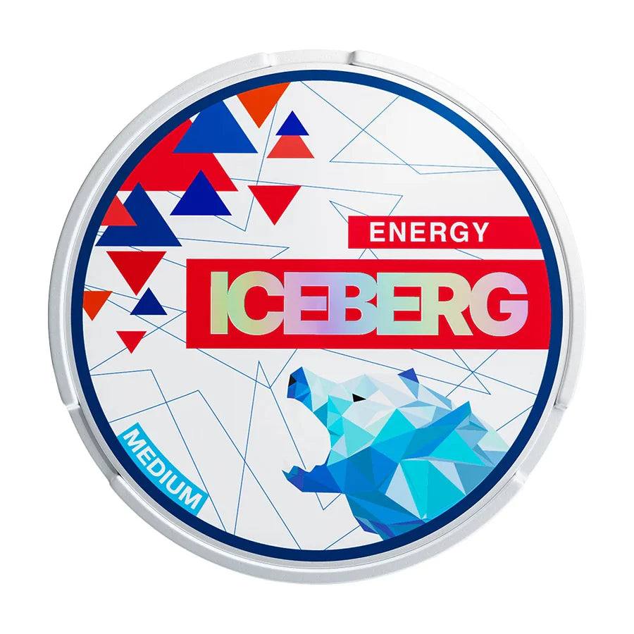 Energy Strong Nicotine Pouches by Ice Berg 100mg/g - Click & Vape