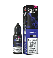 Ghost Salts Mr. Blue Vapes Bars E-Liquid 10ml