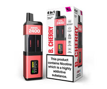 Load image into Gallery viewer, ANGEL 2400 4-in-1 B. Cherry - Click &amp; Vape