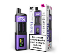Load image into Gallery viewer, ANGEL 2400 4-in-1 Purple Edition - Click &amp; Vape