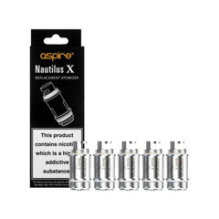 Aspire Nautilus X Replacement Atomizer Coils 1.8 ohm - Click & Vape