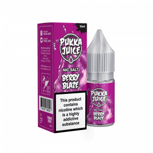 Berry Blaze Nic Salt E-Liquid by Pukka Juice 10ml - Click & Vape