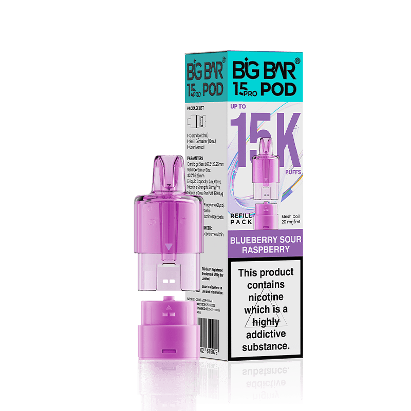 Big Bar 15000 Pro Prefilled Vape Pods - Power Vape Shop