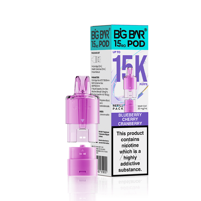 Big Bar 15000 Pro Prefilled Vape Pods - Power Vape Shop