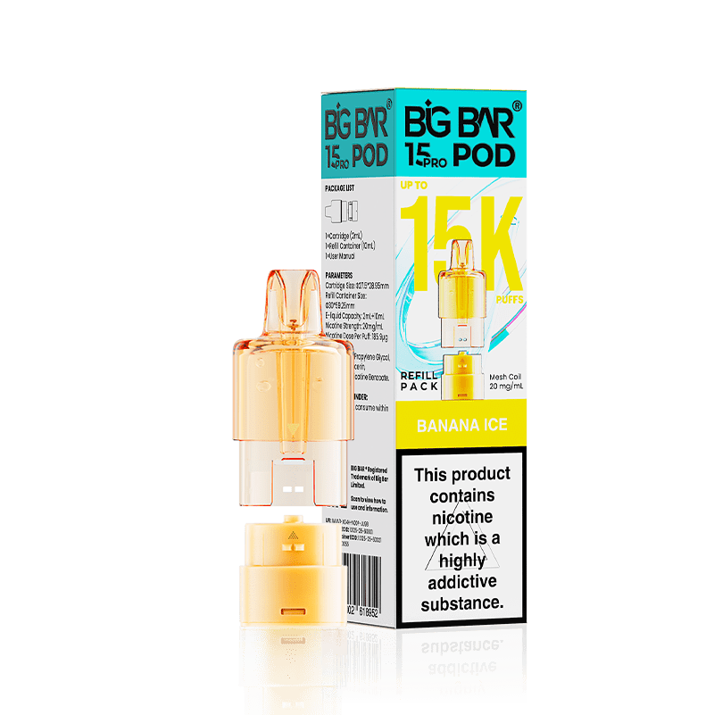 Big Bar 15000 Pro Prefilled Vape Pods - Power Vape Shop