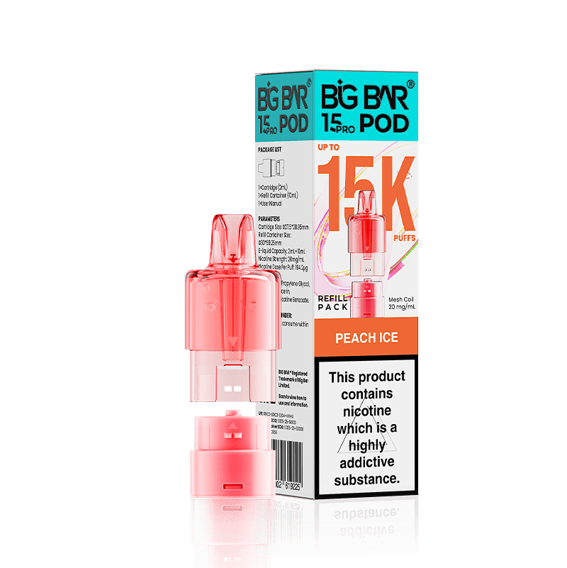 Big Bar 15000 Pro Prefilled Vape Pods - Power Vape Shop
