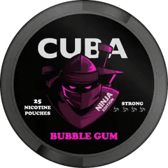 Bubblegum Nicotine Pouches by Cuba Ninja 30mg - Click & Vape