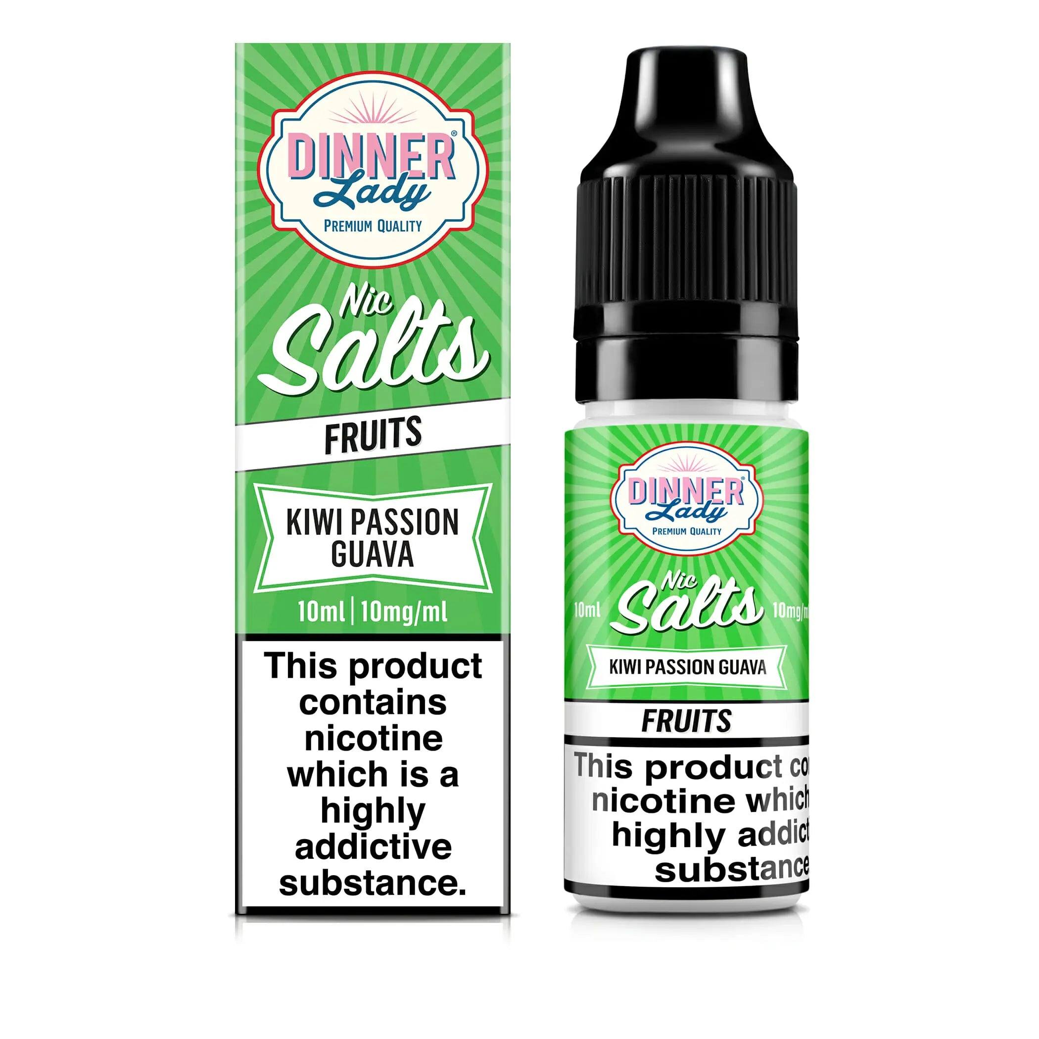 Dinner Lady Nic Salt - Kiwi Passion Fruit - 10ml - Click & Vape