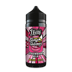 Doozy Temptations E Liquid - Strawberry Milk - 100ml - Click & Vape