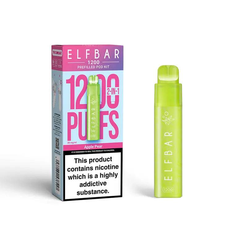 Elf Bar 1200 Prefilled Pod Vape Kit - Click & Vape