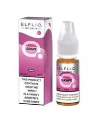 Elfliq Nic Salt by Elf Bar - Grape - 10ml - Click & Vape