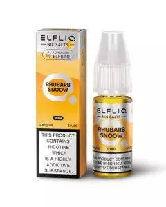 Elfliq Nic Salt by Elf Bar - Rhubarb Snoow - 10ml - Click & Vape