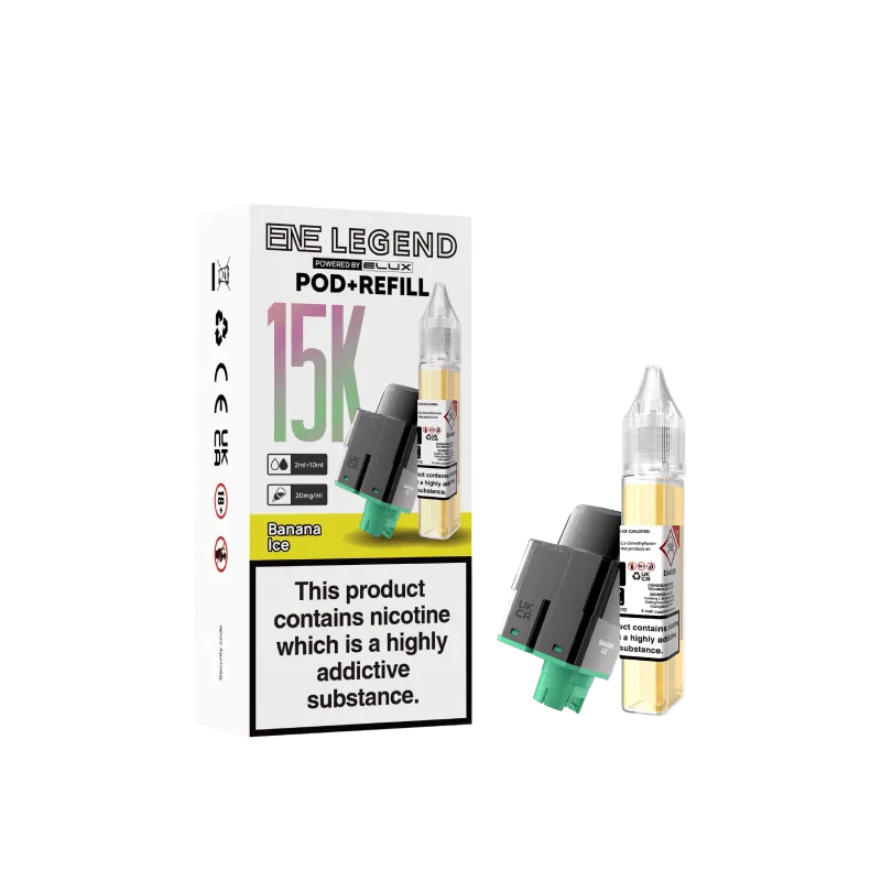 Elux ENE Legend 15k Replacement Pods - Power Vape Shop