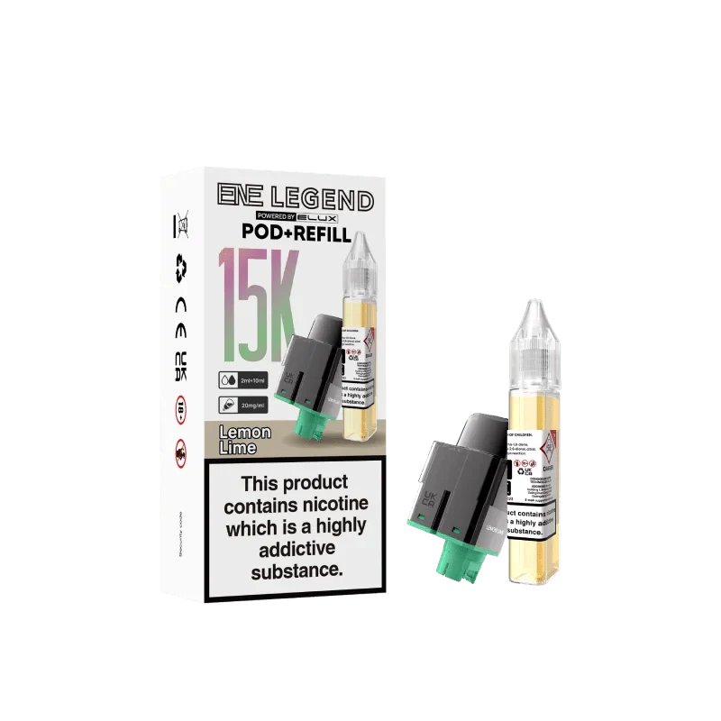Elux ENE Legend 15k Replacement Pods - Power Vape Shop