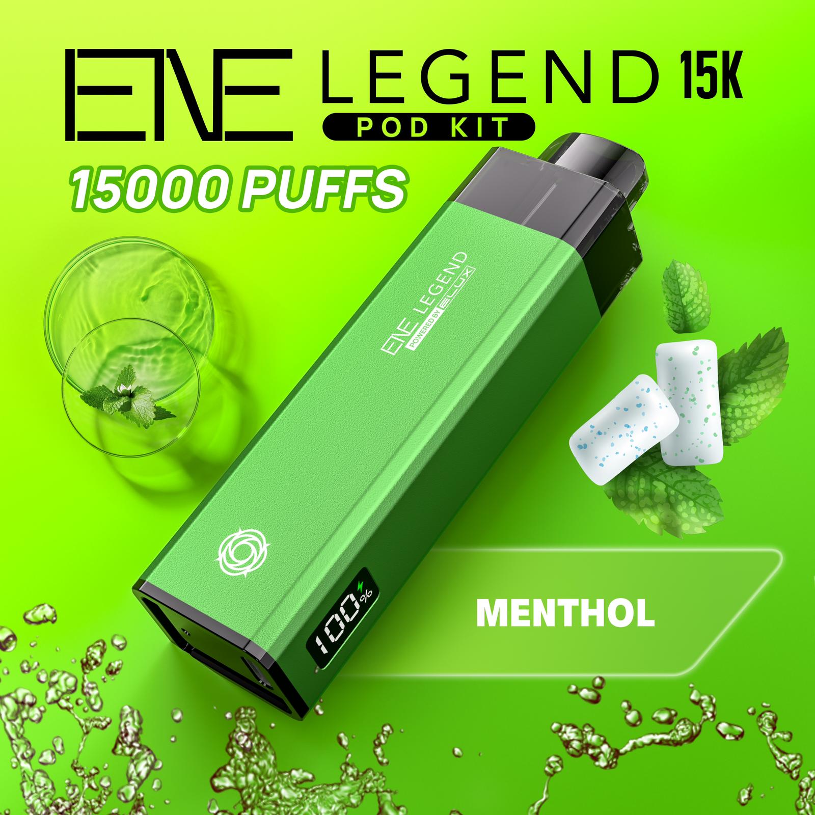 Elux ENE Legend 15k Vape - Power Vape Shop