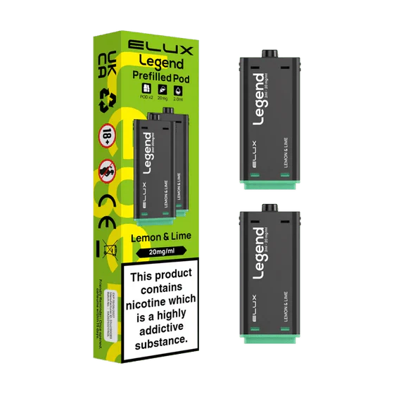 Elux Legend 1500 Prefilled Pods - Power Vape Shop