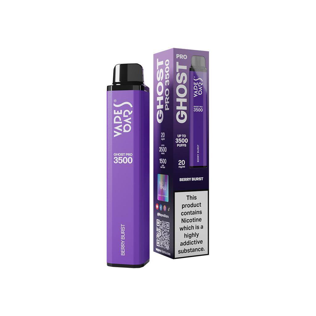 Ghost Pro 3500 Berry Burst 20MG - Click & Vape