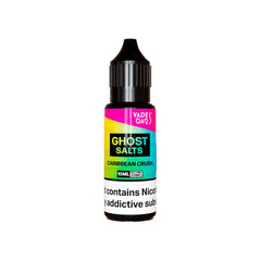 Ghost Salts Caribbean Crush Vapes Bars E-Liquid 10ml - Click & Vape