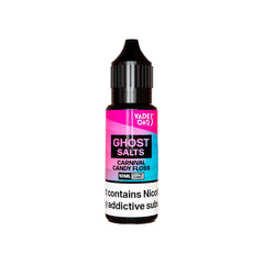 Ghost Salts Carnival Candy Floss Vapes Bars E-Liquid 10ml - Click & Vape