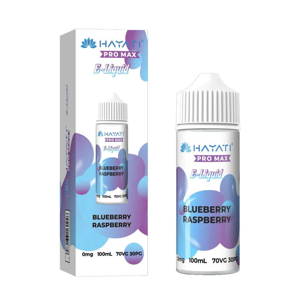 Hayati Pro Max Eliquid - Blueberry Raspberry - 100ml - Click & Vape