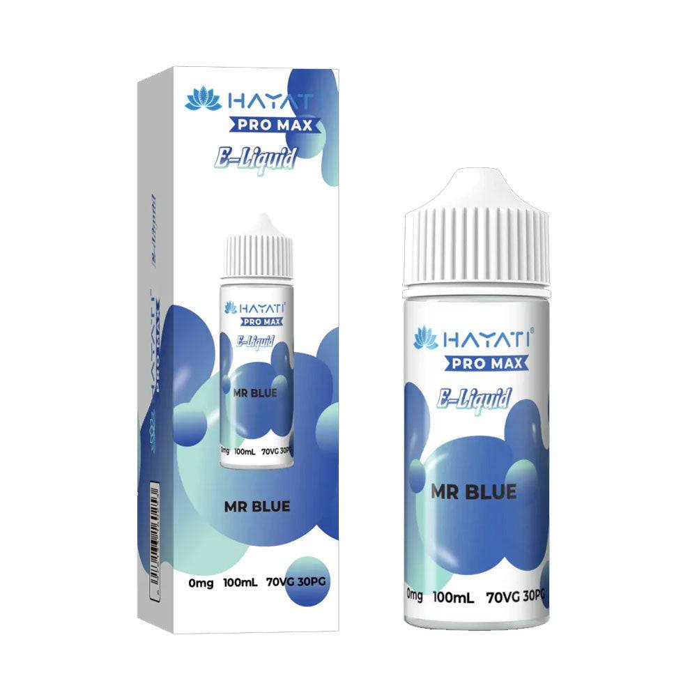 Hayati Pro Max Eliquid - Mr Blue - 100ml - Click & Vape